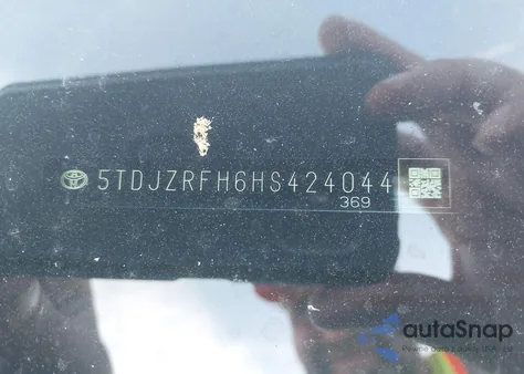 2017 Toyota Highlander Xle из США, поврежденный, VIN 5TDJZRFH6HS424044